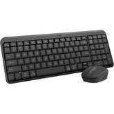 Logitech Mk250 Bluetooth Mouse & Keyboard Combo Compa Wireless Keyboard, Ambidextrous Mouse, Durable Build Windows/macos Arabic / English Layout Graphite